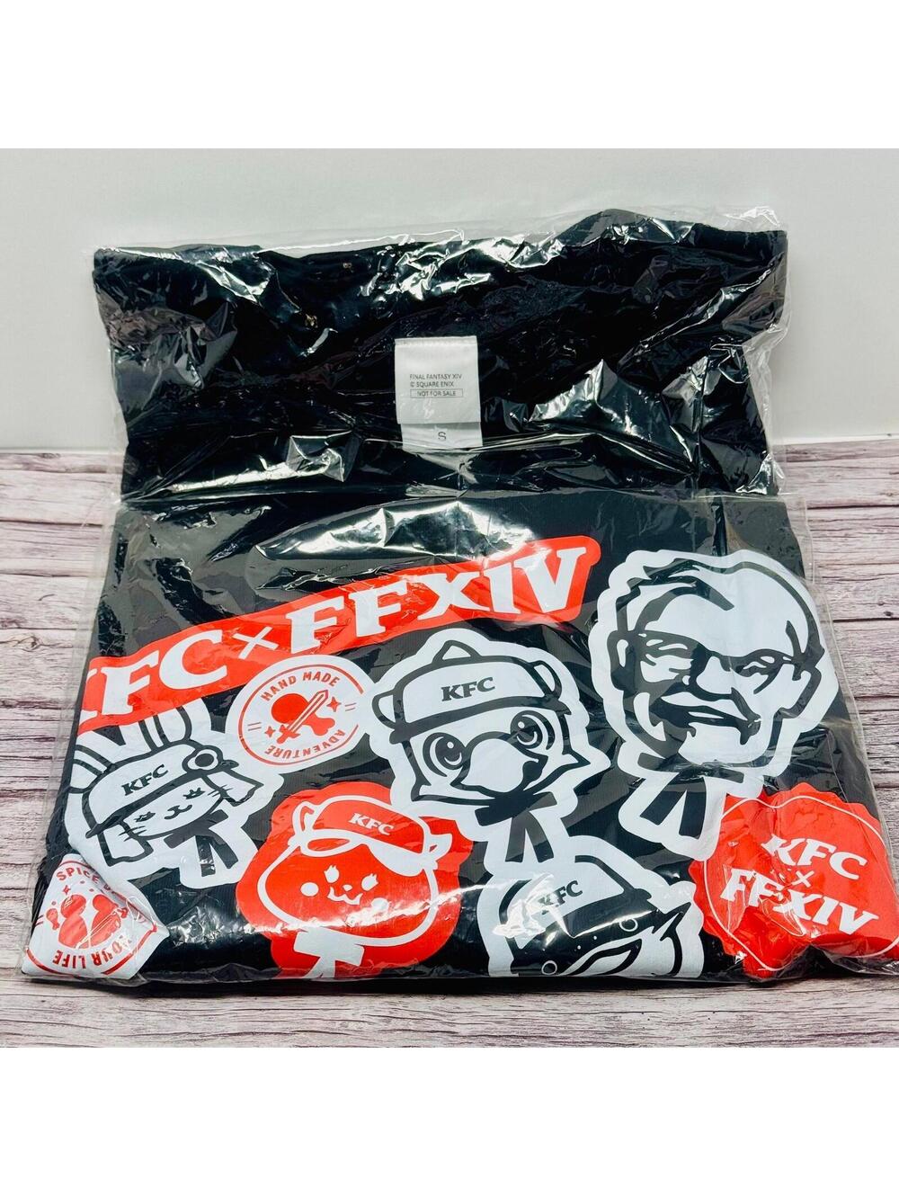 Final Fantasy XIV KFC Collaboration Long-Sleeve Shirt New Japan 1/100 US Seller